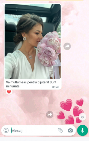 Set Bijuterii LIVIA – Eleganță și Strălucire, Set Mireasă Lănțișor și Cercei cu Zirconiu AAA+, Pandantiv și Cercei Placati cu Aur Alb – Model Elegant, Bijuterii Strălucitoare pentru Evenimente Speciale, Set LIVIA – Accesoriu Perfect pentru Mirese, Cercei și Pandantiv cu Pietricele Zirconiu Cubic, Bijuterii Fine și Rafinate pentru Ocazii Elegante, Accesoriu de Lux – Lănțișor și Cercei Placați cu Aur, Set de Bijuterii Handmade – Strălucire și Rafinament, Set LIVIA – Accesoriu Ideal pentru Ținute Elegante,colier si cercei mireasa,  set bijuterii cercei si colier mireasa, set accesorii pentru mirese, set accesorii lovely 4 u,Cercei mireasa, Bijuterii mireasa, CERCEI LOVELY 4 U, CERCEI ELEGANTI,CERCEI PREMIUM, CERCEI zirconiu, CERCEI DE LUX, CERCEI NUNTA, NUNTA 2024, ACCESORII NUNTA, ACCESORII LOVELY 4U, BIJUTERI ,  set mireasa, set nunta, seturi handmade mireasa, Cercei mireasa, Bijuterii mireasa, cercei lungi mireasa, cercei argintii mireasa, set diadema si cercei mireasa, cercei nasa [8]
