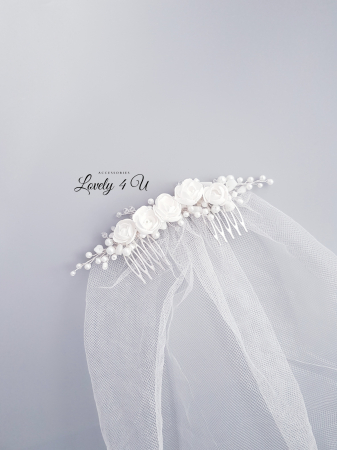 Diadema cu flori, Accesorii bujori, Bujori mireasa,accesorii par, accesorii par handmade, accesorii par mireasa, bijuterii mireasa, bijuterii par, diademe handmade, diademe mireasa, diademe perle, modele accesorii par, pieptan mireasa cu flori, piepteni par,  Accesoriu par mireasa cu flori, Bijuterii mireasa, Agrafa par mireasa, DIADEMA MIREASA, PIEPTAN VOAL MIREASA, ACCESORIU COC MIREASA, ACCESORII LOVELY 4 U [14]