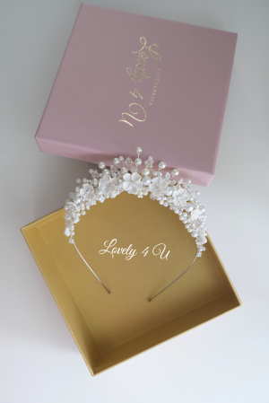 tiara cu flori mireasa, tiara flori mici, TIARA MIREASA, CORONITA MIREASA CU FLORI, CORONITA MIREASA CU PERLE, TIARA MIREASA HANDMADE, SET ACCESORII MIREASA, SET BIJUTERII MIREASA, CORONITA SI CERCEI MIREASA, SET DIADEMA SI CERCEI MIREASA, ACCESORII PER MIREASA, TIARA [16]