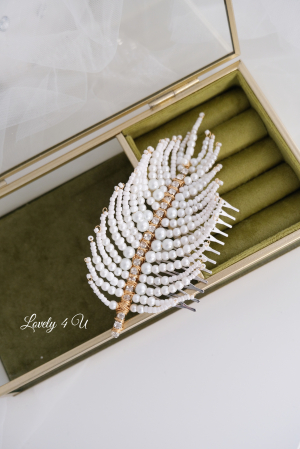 AGRAFA MIREASA CU PERLE, ACCESORII LOVELY 4 U, DIADEMA MIREASA, BIJUTERII MIREASA, MIREASA 2023, PIEPTANE MIREASA, ACCESORII COC MIREASA, PIEPTAN VOAL MIREASA, ACCESORII VOAL, VOAL MIREASA, ACCESORII [3]