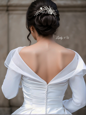 Accesoriu de par mireasa cu cristale swarovski, Accesorii Lovely 4 U, DIADEMA MIREASA, BIJUTERII MIREASA, ACCESORII PENTRU PAR MIREASA, AGRAFA PAR, ACCESORIU LATERAL CU PETRICELE, DIADEME SI COAFURI MIREASA, ACCESORIU COC MIREASA, DECORATIUNE PAR MIREASA, SET DIADEMA SI CERCEI, ACCESORII PENTRU MIRESE ROMANIA