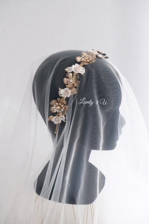 CORONITA MIREASA,CORONITA CU FLORI,DIADEMA MIREASA, DIADEMA , FLORI CIRES,  CORONITA CU FRUNZE AURII, BIJUTERII MIREASA, COAFURI MIREASA, ACCESORII PAR MIREASA, ACCESORII DE LUX MIREASA, SWAROVSKI [1]