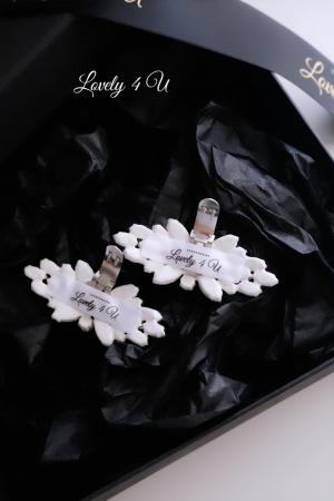 Accesorii pentru pantofi, Clipsuri detașabile, Clipsuri pantofi mireasa, Bijuterii pantofi, Accesorii detașabile pentru pantofi, Accesorii cu clips, Accesorii Lovely 4 U [6]