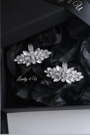 Accesorii pentru pantofi, Clipsuri detașabile, Clipsuri pantofi mireasa, Bijuterii pantofi, Accesorii detașabile pentru pantofi, Accesorii cu clips, Accesorii Lovely 4 U [3]