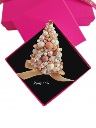 IDEI CADOURI DE CRACIUN - SET ACCESORII , BIJUTERII, BROSE PENTRU CRACIUN - BROSA BRAD , ACCESORII LOVELY 4 U, BIJUTERII LOVELY 4 U, BIJUTERII ACCESORII POM DE CRĂCIUN, BROSE ELEGANTE, CADOU CRACIUN, BIJUTERII CRACIUN, BIJUTERII, BROSE, CADOU DE LUX, ACCESORII DE LUX, IDEI CADOU