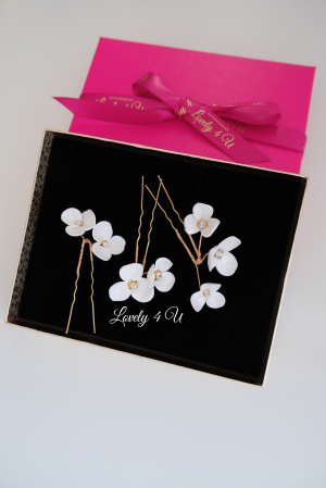 ACCESORII LOVELY 4 U, AGRAFE PAR MIREASA, AGRAFE CU FLORI MIREASA, PIN COC MIREASA, AGRAFE MIREASA, ACCESORII CU FLORI MIREASĂ, SET AGRAFE MIREASA, ACCESORII DE PĂR MIREASĂ, BIJUTERII MIREASA, Bijuterii cu flori [1]