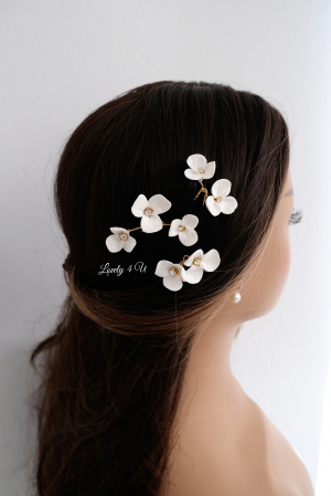 ACCESORII LOVELY 4 U, AGRAFE PAR MIREASA, AGRAFE CU FLORI MIREASA, PIN COC MIREASA, AGRAFE MIREASA, ACCESORII CU FLORI MIREASĂ, SET AGRAFE MIREASA, ACCESORII DE PĂR MIREASĂ, BIJUTERII MIREASA, Bijuterii cu flori [24]