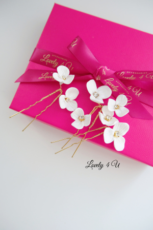 ACCESORII LOVELY 4 U, AGRAFE PAR MIREASA, AGRAFE CU FLORI MIREASA, PIN COC MIREASA, AGRAFE MIREASA, ACCESORII CU FLORI MIREASĂ, SET AGRAFE MIREASA, ACCESORII DE PĂR MIREASĂ, BIJUTERII MIREASA, Bijuterii cu flori [27]
