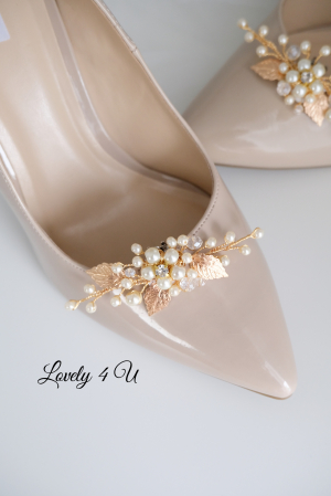 CLIPSURI PANTOFI MIREASA, ACCESORII PANTOFI MIREASA, PANTOFI MIREASA, ACCESORII MIREASA, ACCESORII LOVELY 4 U, CLIPSURI CU PERLE , ACCESORII PENTRU PANTOFI, CLIPSURI PENTRU PANTOFI MIREASA, BIJUTERII [4]