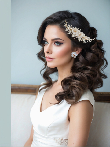 ACCESORII LOVELY 4 U, PIEPTAN MIREASA, DIADEMA MIREASA, ACCESORIU PAR MIREASA, ACCESORII DE PAR MIRESE, ACCESORII NUNTA, ACCESORII CU PERLE, DIADEMA CU PERLE, PIEPTAN VOAL MIREASA, BIJUTERII PAR MIREASA, CORONITA, TIARA , DIADEMA CU FLORI MIREASA, ACCESORII DE PAR PENTRU MIRESE, [4]