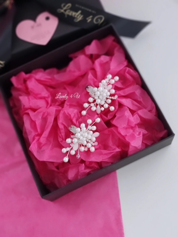 PERLA - Clipsuri pantofi mireasa - Set accesorii pentru pantofi mireasa cu perle [3]