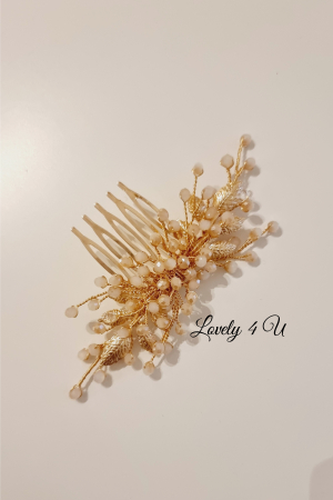 accesorii nunta aurii, accesorii par, accesorii par aurii, accesorii par handmade, accesorii par mireasa, bijuterii mireasa, bijuterii par, bridal hair accessories, bridal hairstyles, diademe handmade, diademe mireasa, diademe speciale, modele accesorii par, pieptan mireasa, pieptene auriu mireasa, piepteni par [3]