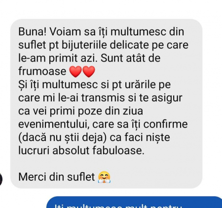 Coronita mireasă cu flori ivory REYA - CORONITA handmade bază placată cu argint, perle, cristale , și mesaj motivațional YOU ARE BEAUTIFUL - realizată manual in Romania [6]