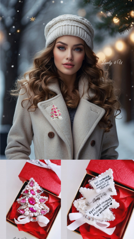 BROSA BRAD, TINUTE elegante  CRACIUN, BRAD CRACIUN 2023, BRAD 2023, ACCESORII CRACIUN, CADOU SPECIAL, ACCESORII REALIZATE IN ROMANIA, BRAND ROMANESC, cadou de lux, CRACIUN 2021, BROSE ELEGANTE, BROSE [1]