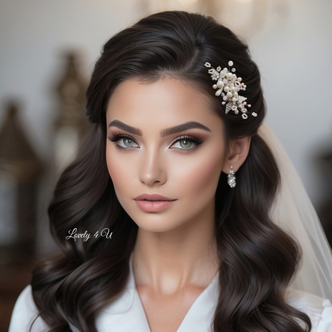 PIEPTAN MIREASA roz, DIADEMA MIREASA peach, ACCESORIU PAR MIREASA cu perle, ACCESORII DE PAR MIRESE, ACCESORII NUNTA, ACCESORII CU PERLE, DIADEMA CU PERLE, PIEPTAN VOAL MIREASA, BIJUTERII PAR MIREASA, agrafa par cu perle albe si ivory, perle roz peach, peptan mic mireasa, diadema cununie civila, accesorii handmade, bijuterii cununie civila, set diadema si cercei, accesorii lovely 4 u [9]