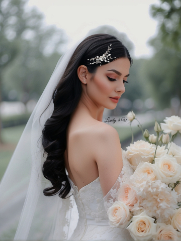 Agrafa mieasa, ACCESORII LOVELY 4 U, Accesorii coc mireasa, Diadema mireasa, Coafuri mireasa, Accesorii mici mireasa, Bijuterii mireasa, Bijuterii par, Bijuterii nunta, Tiara mireasa, Diadema, Agrafe [7]