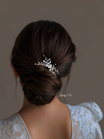 Agrafa mieasa, ACCESORII LOVELY 4 U, Accesorii coc mireasa, Diadema mireasa, Coafuri mireasa, Accesorii mici mireasa, Bijuterii mireasa, Bijuterii par, Bijuterii nunta, Tiara mireasa, Diadema, Agrafe [4]