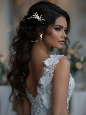 Agrafa mieasa, ACCESORII LOVELY 4 U, Accesorii coc mireasa, Diadema mireasa, Coafuri mireasa, Accesorii mici mireasa, Bijuterii mireasa, Bijuterii par, Bijuterii nunta, Tiara mireasa, Diadema, Agrafe [8]