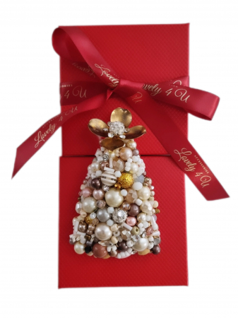 REDUCERI SI LICHIDARE STOC - BROSA BRAD , ACCESORII LOVELY 4 U, BIJUTERII LOVELY 4 U, BIJUTERII ACCESORII POM DE CRĂCIUN, BROSE ELEGANTE, CADOU CRACIUN, BIJUTERII CRACIUN, BIJUTERII, BROSE, CADOU DE LUX, ACCESORII DE LUX, IDEI CADOU