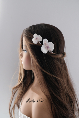 Set agrafe orhidee [6]