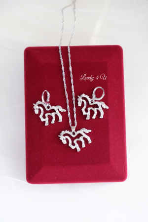 Cercei Pisica, colier pisica, Set colier si cercei  pisici, bijuterii pisici, accesorii pisici, accesorii elegante [1]