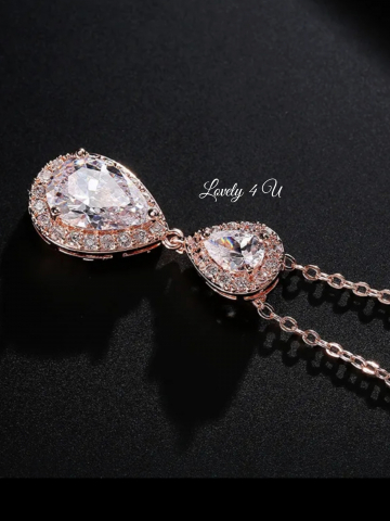 Set bijuterii mireasa, set rose gold, set accesorii rose gold , Set cercei ROSE GOLD, set ROSE GOLD, set BIJUTERII ROSE GOLD. ACCESORII ROSE GOLD, CERCEI MIREASA ROSE GOLD, BIJUTERII MIREASA ROSE GOLD, ACCESORII LOVELY 4 U, BIJUTERI AUR ROZ, BIJUTERII, MIREASA 2023, [1]