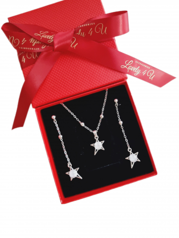 Set SWAROVSKI STAR- COLIER SI CERCEI [1]
