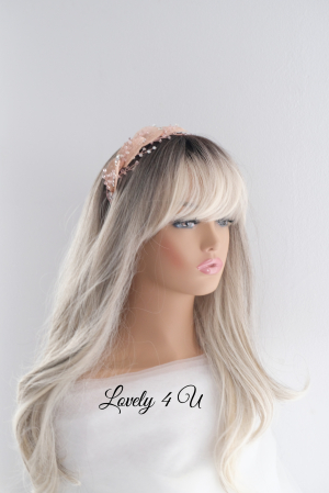 Coroniță stil grecesc, coroniță cu frunze, tiara mireasa, tiara cu frunze, frunze rose gold, bijuterii mireasa cu frunze, accesorii Lovely 4 U, tiara mireasa, coroniță asimetrica, tiara asimetrica [21]