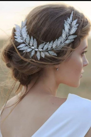 ACCESORII LOVELy 4 U, DIADEMA MIREASA CU FRUNZE, MIREASA BOEMA, ACCESORII BOEME, ACCESORII BOHO, CORONITA MIREASA, DIADEMA MIREASA, ACCESORII LUNGI MIREASA, BIJUTERII, MIREASA 2023, ACCESORII 2023, [2]