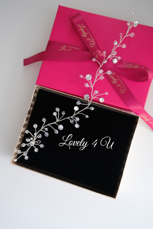 Bentiță cu cristale, Diadema cu cristale, accesorii Lovely 4 U BENTITA MIREASA, DIADEMA FLEXIBILA MIREASA, ACCESORII PAR MIREASA, BENTITA  CU CRISTALE MIREASA, ACCESORII DE PAR MIREASA, CORONITA MIREASA, CORONITA FLEXIBILA MIREASA [14]