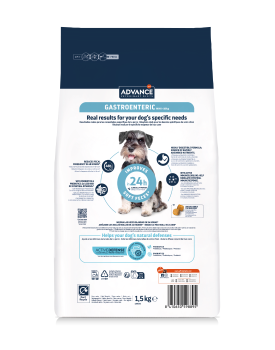 Advance Câine Gastroenteric Mini - Dieta gastroenterologică 1.5 Kg [2]