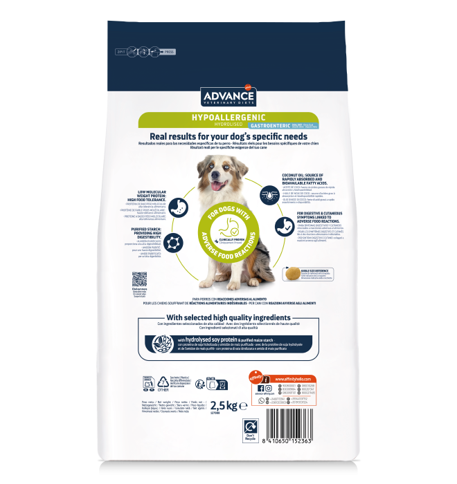 Advance Câine Hipoalergenic - Dietă hipoalergenică 2,5 Kg [2]
