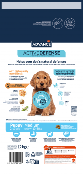 Advance Câine - Medium Puppy 12 kg [2]