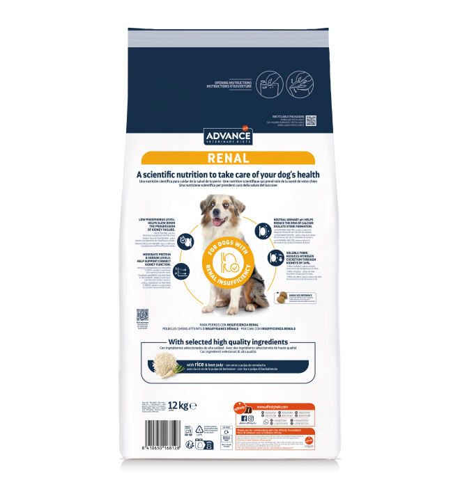 Advance Câine Renal - Dietă pentru insuficiență renală 12 kg [2]