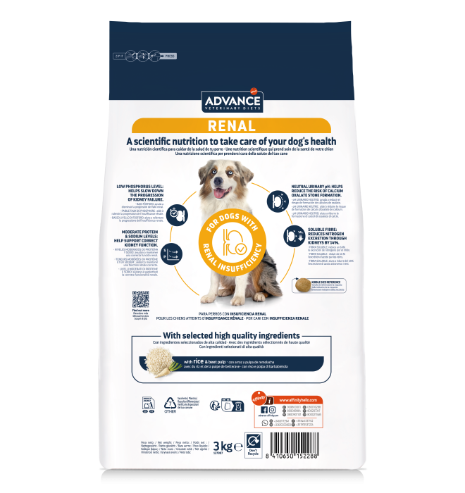 Advance Câine Renal - Dietă pentru insuficiență renală 3 Kg [2]