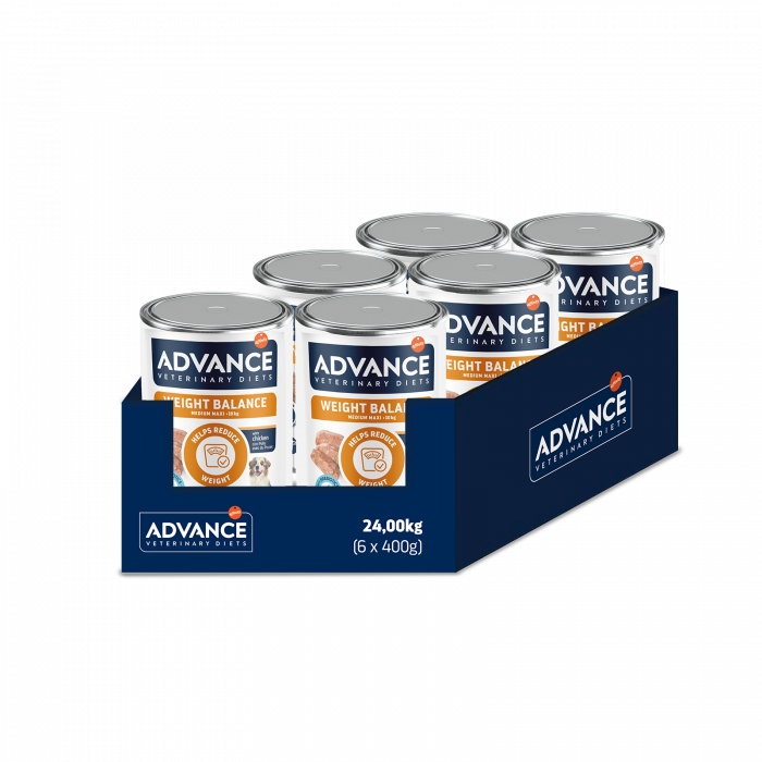 Advance Câine Weight Balance  - Dietă pentru reducerea greutății MED-MAX 400 g [2]