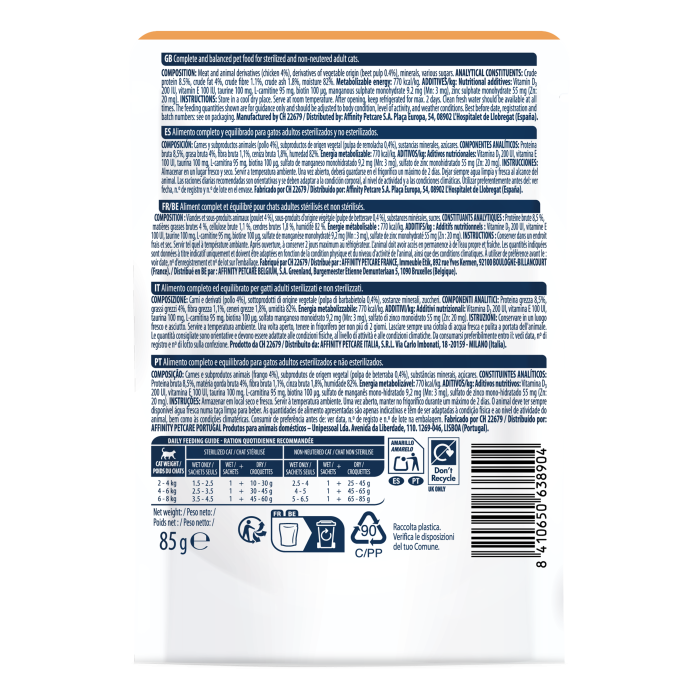 ADVANCE CAT WET DELICATESSEN PUI 85GR (24BUC/BAX) [2]