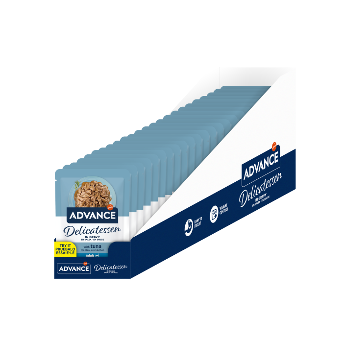 ADVANCE CAT WET DELICATESSEN TON 85GR (24BUC/BAX) [3]