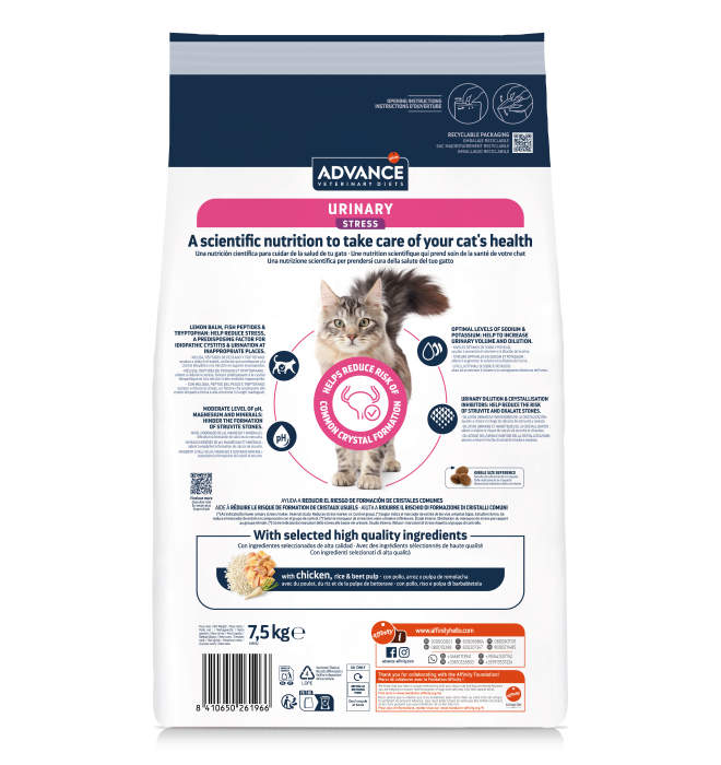 Advance Pisică - Urinary Stress 7,5 kg [2]