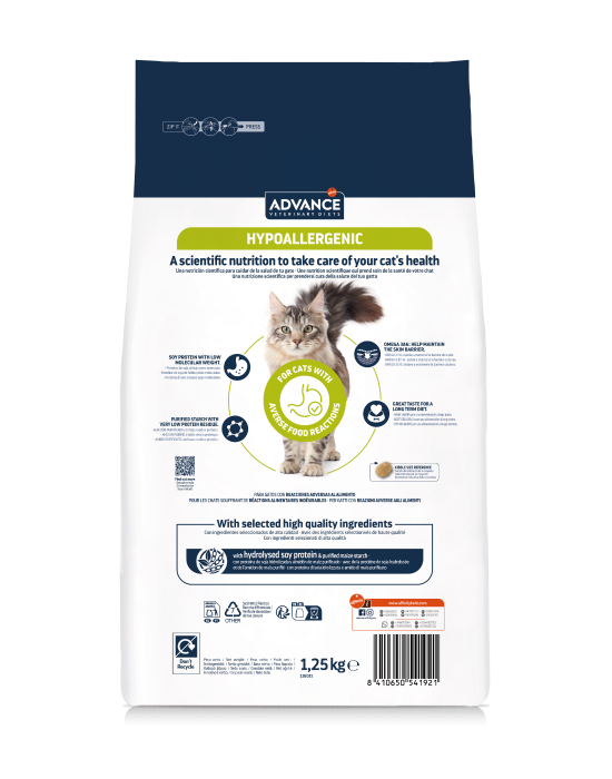 Advance Veterinary Diets Pisică -  Hipoalergenic 1.25 kg [2]