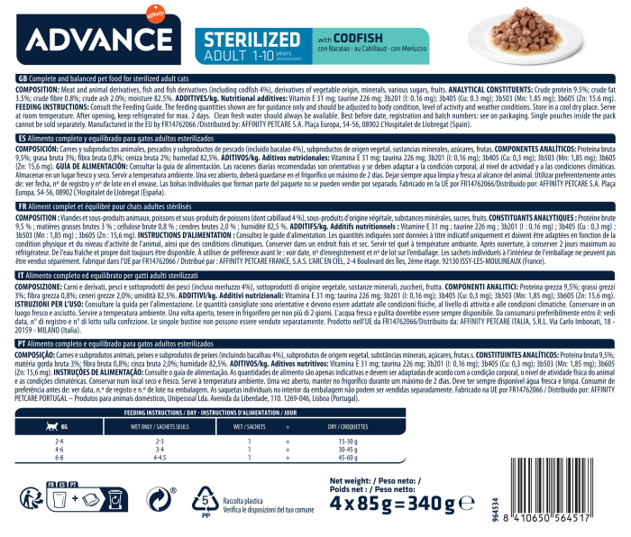 Advance Wet Adult Sterilizat Multipack – Cu Cod [3]