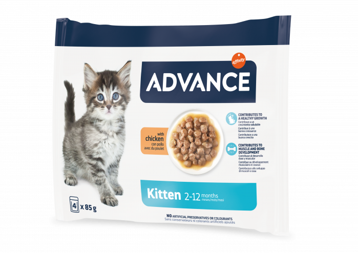 Advance Wet Kitten Multipack – Cu Pui [2]