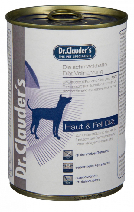 Dr. Clauder’s - Dietă afecțiuni dermatologice pentru câini 400g [2]