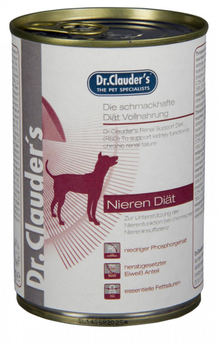 Dr. Clauder`s - Dietă afecțiuni renale pentru câini 400g [2]