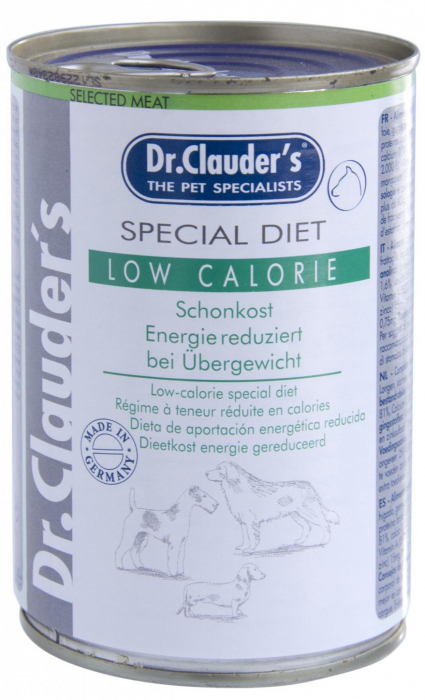 Dr. Clauder`s - Dietă Low Calorie pentru câini 400g [2]