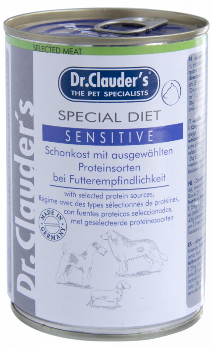 Dr. Clauder`s - Dietă Sensitive pentru câini 400g [2]