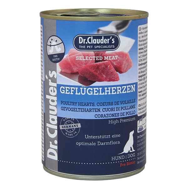 Dr. Clauder`s - Selected Meat - Inimi de pui 400g [2]