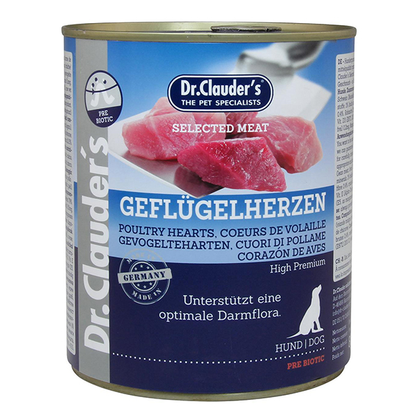 Dr. Clauder`s - Selected Meat - Inimi de pui 800g [2]