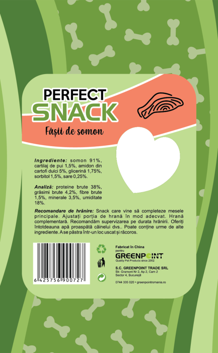 Perfect Snack  Fâșii de somon – 80 g [2]