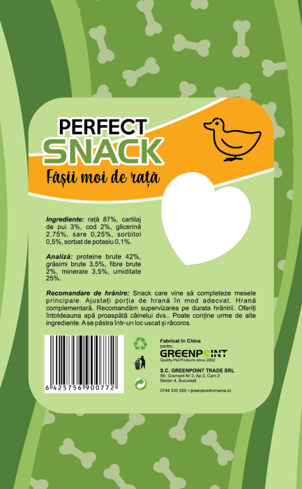 Perfect Snack  Fâșii moi de rață – 80 g [2]